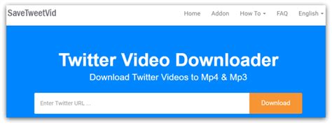 Twitter Video Downloader. Twitter Video Downloader Online, Download Twitter videos and save them directly from Twitter to your device for free without any software. TwDown is the best and easiest twitter video downloader.